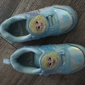 Frozen shoes with lights